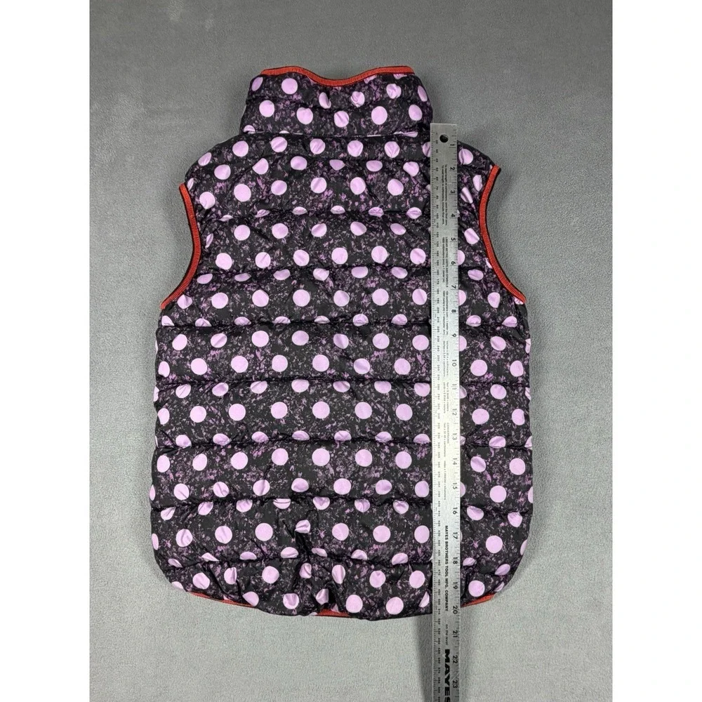 Nike Reversible Puffer Vest Women Medium Orange Camo Pattern Insulated
